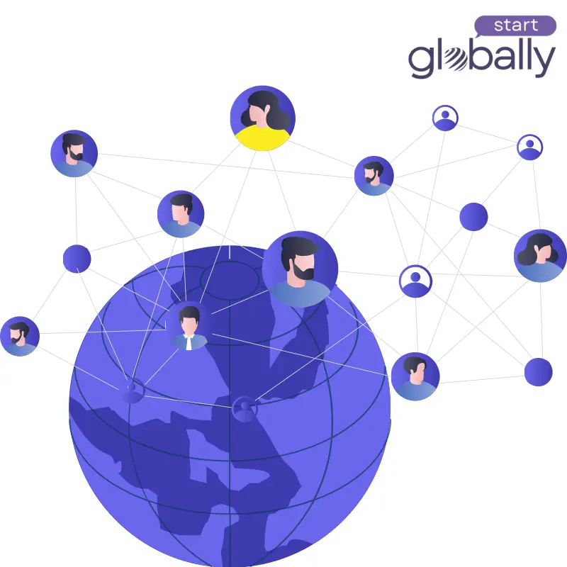 Professional team building a global digital business focused on innovation, trust, and customer success